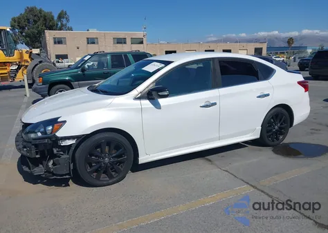 2018 Nissan Sentra Sr из США, поврежденный, VIN 3N1AB7AP1JY249355
